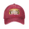Fashion Wing Anime Eyes Japanese Cozy Anime Style baseball cap  Denim Sports Cap Luxury Women Cap