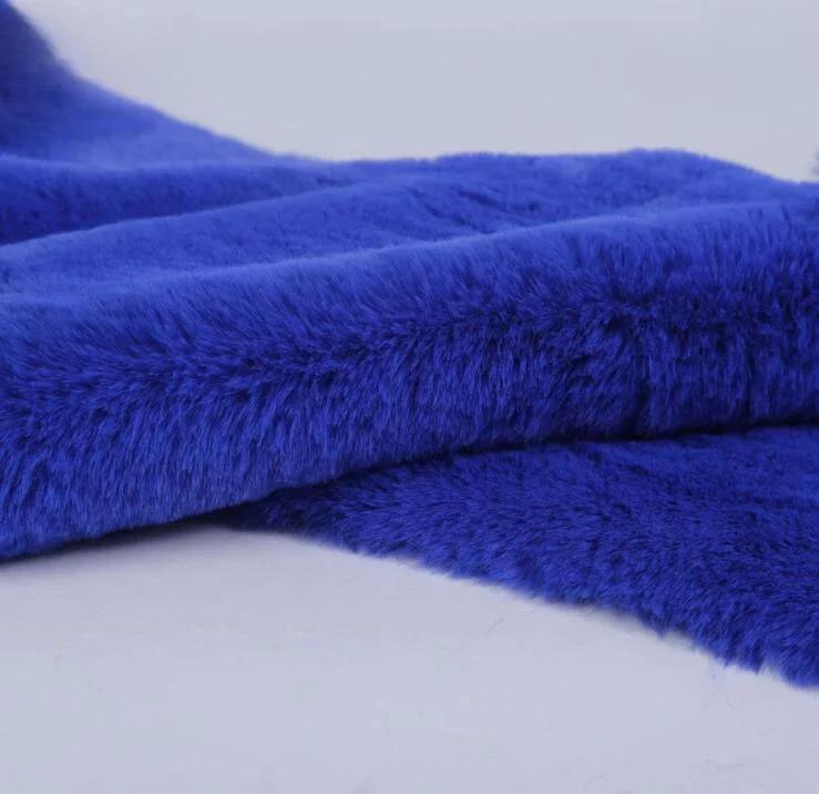 50x170cm Soft Faux Fur Fabric Thickened Imitation Rabbit Plush Fabric Fur 2cm DIY Collar Of Coat/Clothing Accessories/Scarves