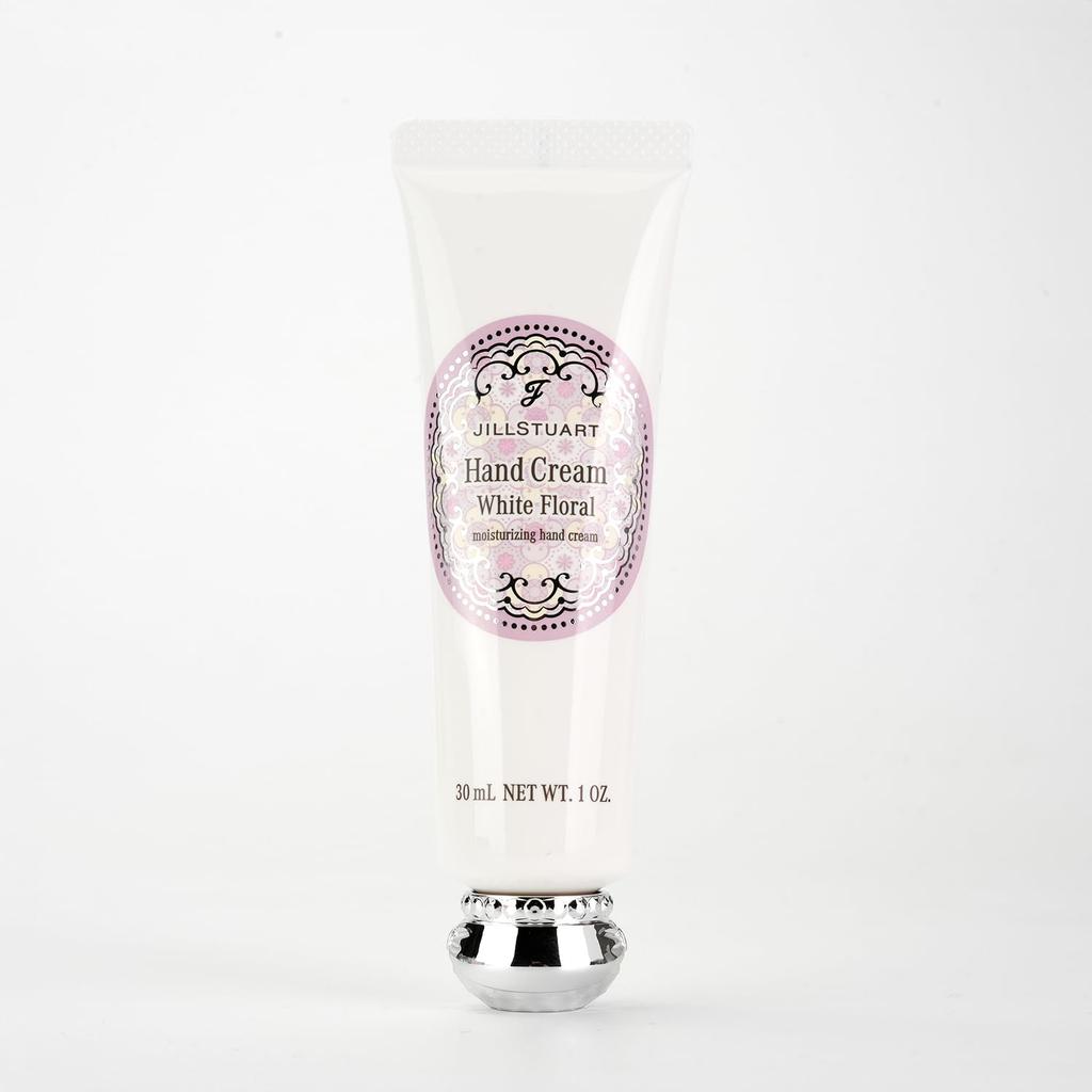 Набор JILL STUART Hand White Популярный подарок идеально подходит для и Включает сумку-шоппер [Доступно в подарочной упаковке] Крем, Цветочный, 30 г. женщины, День матери,