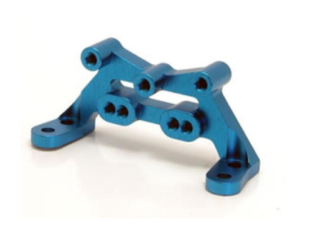 Square Aluminum Rear Damper Stay Mount for Tamiya (Blue) M-06 SMF-205