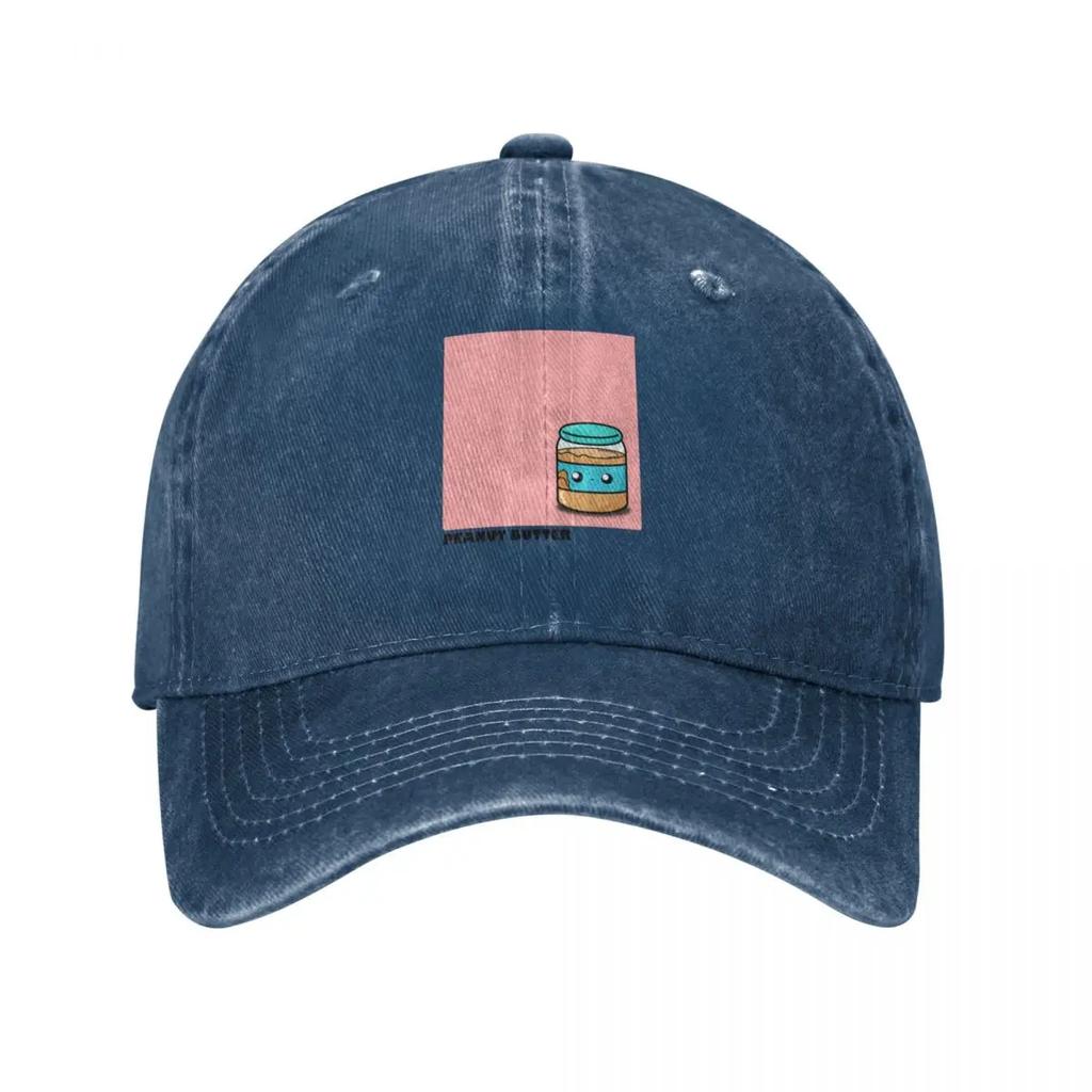 Cute Cartoon Peanut Butter Breakfast Kawaii Baseball Cap Cosplay Hat Unisex For The Sun Snapback Cap Unisex Hats Womens