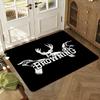 B-Browning Logo Floor Mat Soft Thickened Absorbent Non-Slip Bedroom Living Room Door Mat Home Decor Flannel Rugs
