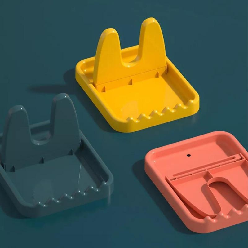 Складная подставка для крышки кастрюли, пластиковый держатель для ложек, подставка, многофункциональный органайзер, подставка для хранения, кухонная полка для хранения, посуда