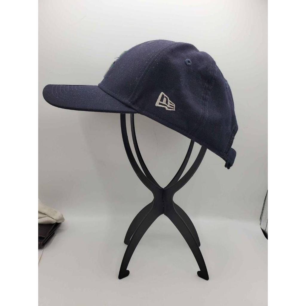 Б/у NEW ERA New Era 9FORTY Вышивка логотипа Бейсболка Seattle Mariners Кепка Шляпа Черный