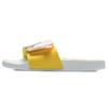 Li Ning Line Friends Collaboration Trendy Rubber Sole Slide Sandals Unisex Footwear White Yellow AGAR011-1