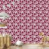 Cow Patches Wallpaper in Pink, White and Light Gray for Living Room and Bedroom 50x1000