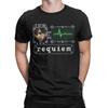 Унисекс Футболка с принтом Leon S Kennedy Resident Evil 9 Requiem Из чистой хлопка Одежда для женщин и мужчин Удобные футболки