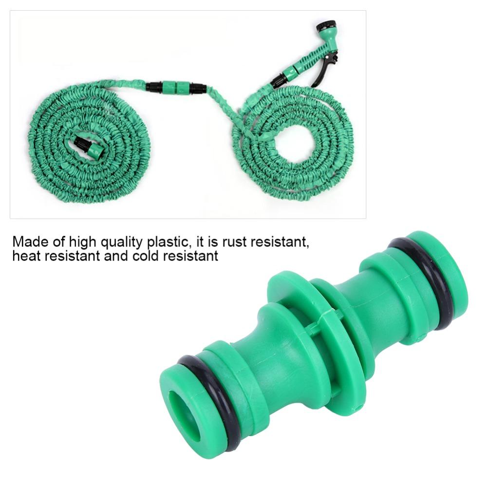 10 PCS Durable Easy To Install Hose Connector Green Straight Barbed Pipe Connector Leak-proof PP Hose Repair Kit Lawn Watering