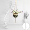 Vintage Macrame Hanging Knotted Rope Plant Flowerpot Holder Basket Garden Decor