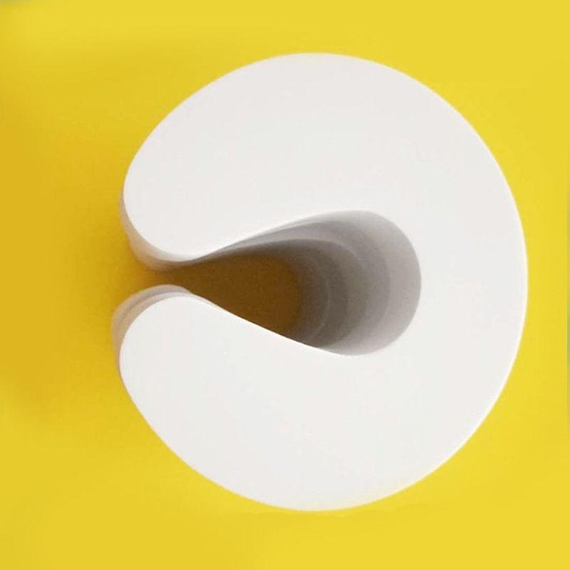 2PCS Foam Door Stopper Finger Pinch Protector Children Kids Safety Accessories