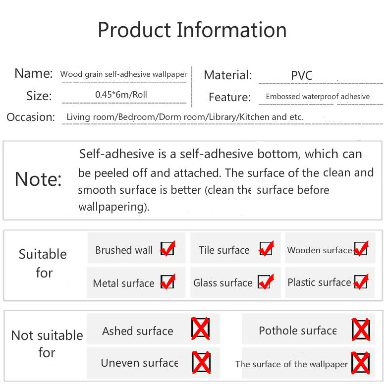 0,45*6 м/рулон, винтажные деревянные 3D самоклеящиеся обои для стен, рулоны, фреска, контактная бумага, домашний декор