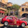 Новый 1 :32 Модели Rolls-Royce Cullinan из литого металла и игрушечные транспортные средства Модель автомобиля со звуком и светом Коллекционные автомобильные игрушки для мальчиков Детский подарок