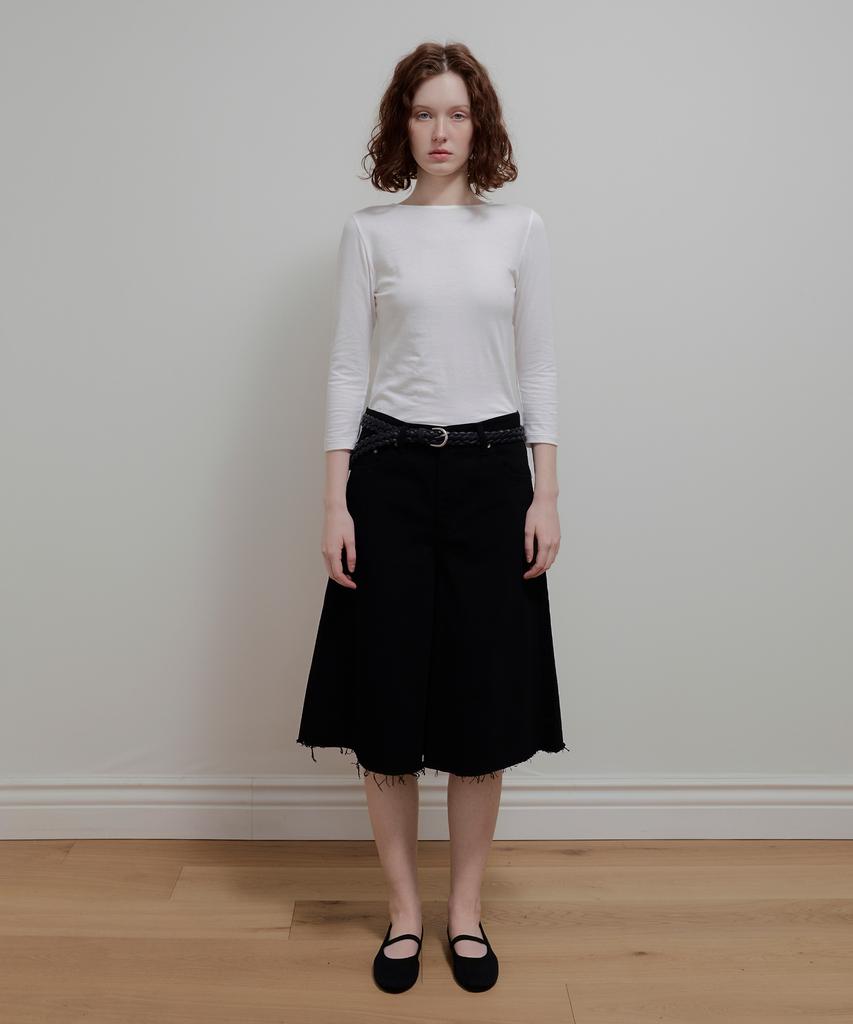 Модальная футболка с коротким рукавом Aobteu - Белый