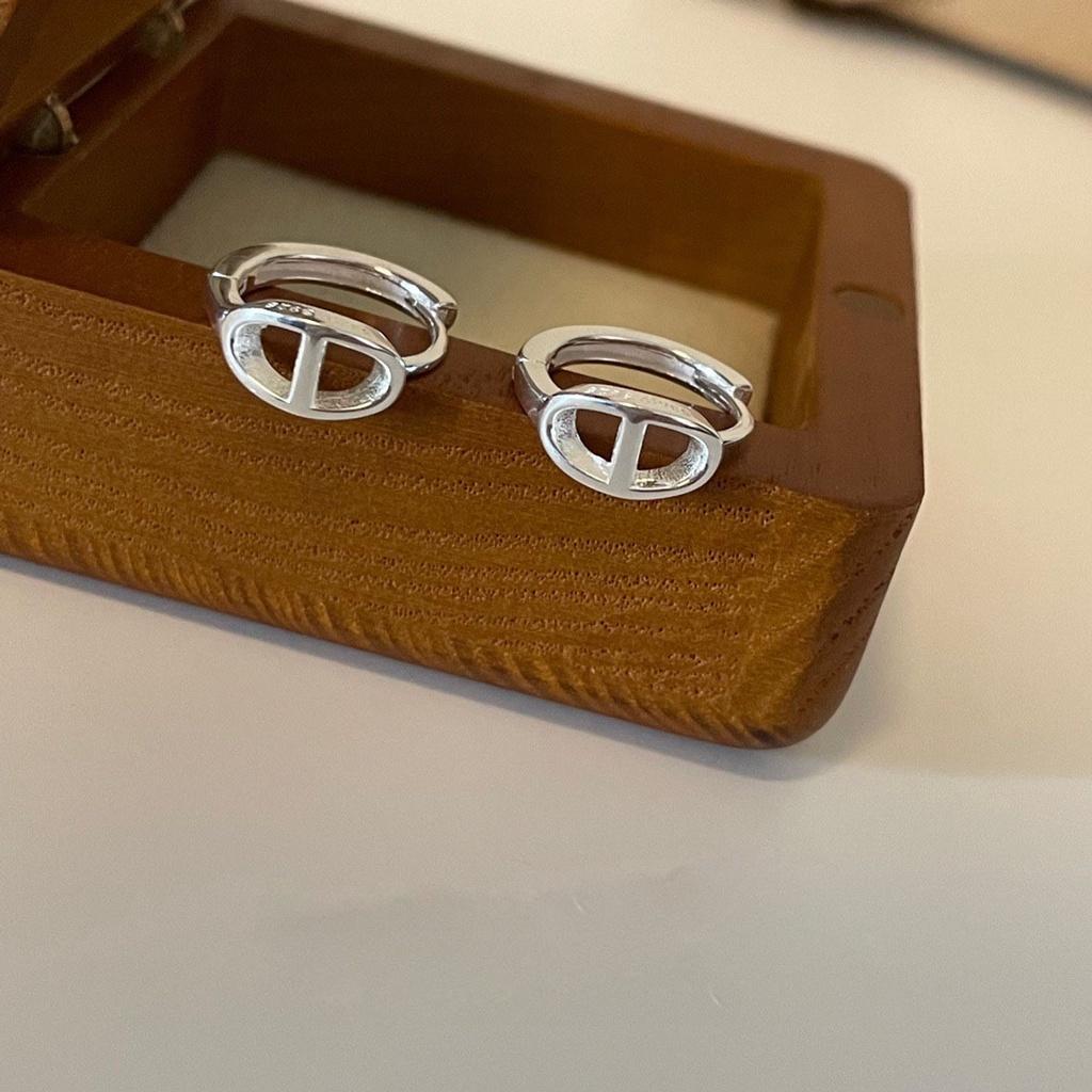 Unique Design Geometric Pig Nose Earrings Vintage And Trendy Ear Accessories