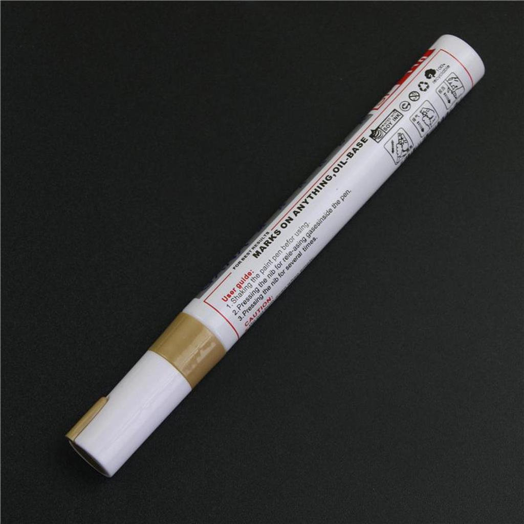 Permanent Paint Colorful Waterproof Pen CD Metal Oily Marker Pen Car Tyre Tire Tread