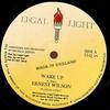 12-дюймовая пластинка ERNEST WILSON - Wake Up LLQ16 Legal Light UK Регги, Ска и Даб Б/У
