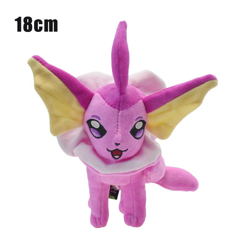 Cute Eeveelution And Plush Toys Soft Stuffed Dolls For Bedroom Decor And Gifts