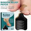 6 шт пластырь для лечения подагры, обезболивающий пластырь для ног, корректор большого пальца