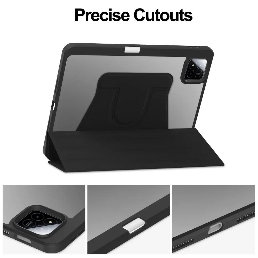 Чехол с поворотом на 360° для Pad 7 Чехол для Coque Pad 7 Pro Mi Pad 7 Чехол для планшета 11.2" с держателем для карандаша