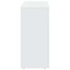 Glossy White Coffee Table 102 x 35 x 75 cm Particleboard