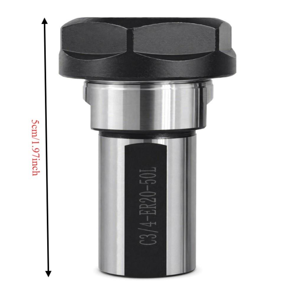 50Mm Length Milling Extension Rod C3/4 Shank Collet Chuck Tool Holder For Milling Machine