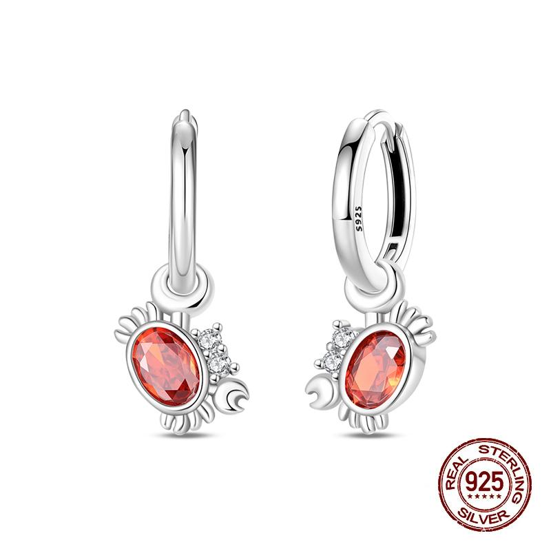 Серьги-гвоздики для женщин Медь Разноцветная Ракушка Морская звезда Сверкающая Бабочка Роскошные Изысканные Ювелирные Изделия Серьги для Девочек