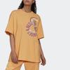 adidas Футболка унисекс Янтарно-желтая IB5882
