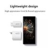 Оригинальное зарядное устройство Xiaomi 120 Вт GaN Little Pudding с быстрой зарядкой, выход USB-C и набором кабелей Type-C, США