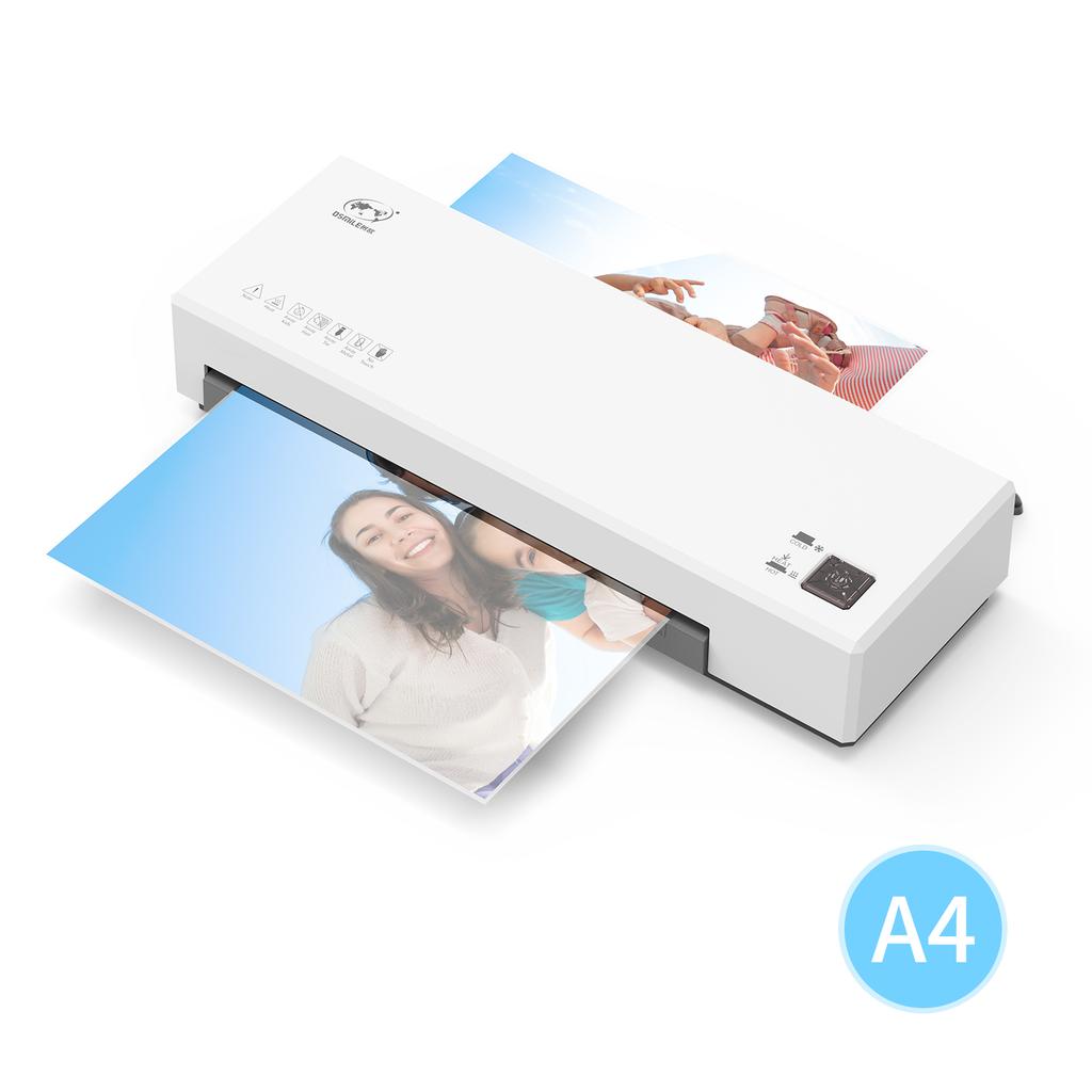 Ламинатор A4, горячее и холодное ламинирование, 2-х валковая система, ламинатор шириной 9 дюймов, подходит для ламинирования пакетов A4/A5/A6