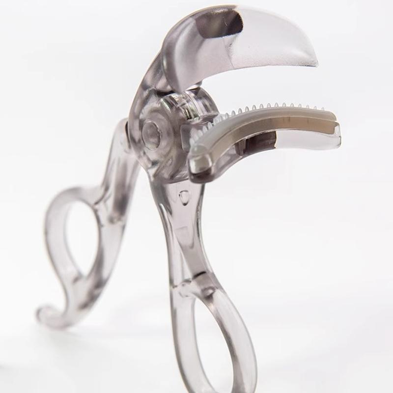 Wide-Angle Partial Eyelash Curler Portable One-Clip Curling Comb Tooth Lashes Curler Easy To Operate Styling Enlarge Eyes Tool