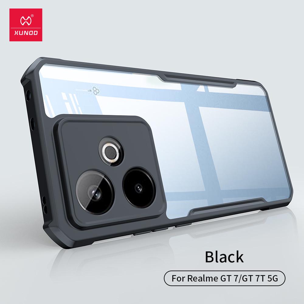 Xundi Защитный чехол для телефона Realme GT7, ударопрочный - Тонкий, Хит продаж, Подходит для Realme GT7T