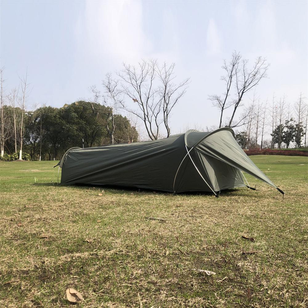 Сверхлегкая одноместная палатка, водонепроницаемая палатка для кемпинга, походов, рыбалки на открытом воздухе