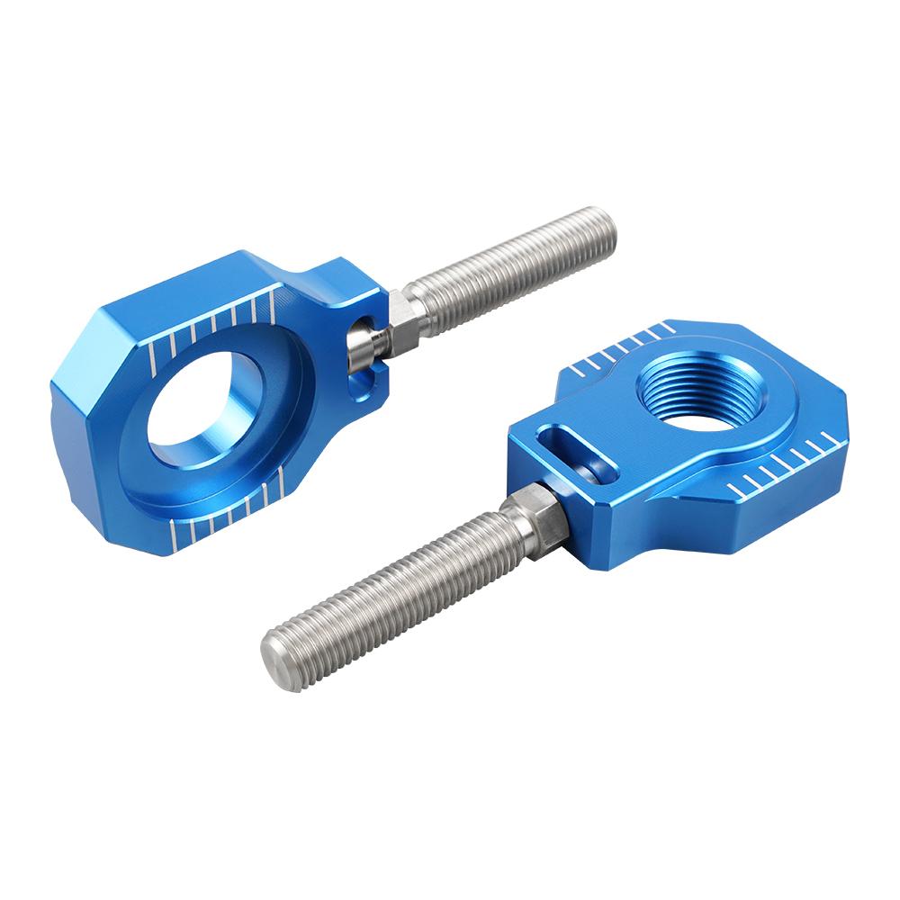 NICECNC For KTM EXC 300 EXC 250 EXCF 350 EXC 450 XCW 300 XCF-W 450 500 530 2000-2023 20mm Rear Axle Blocks Chain Adjuster
