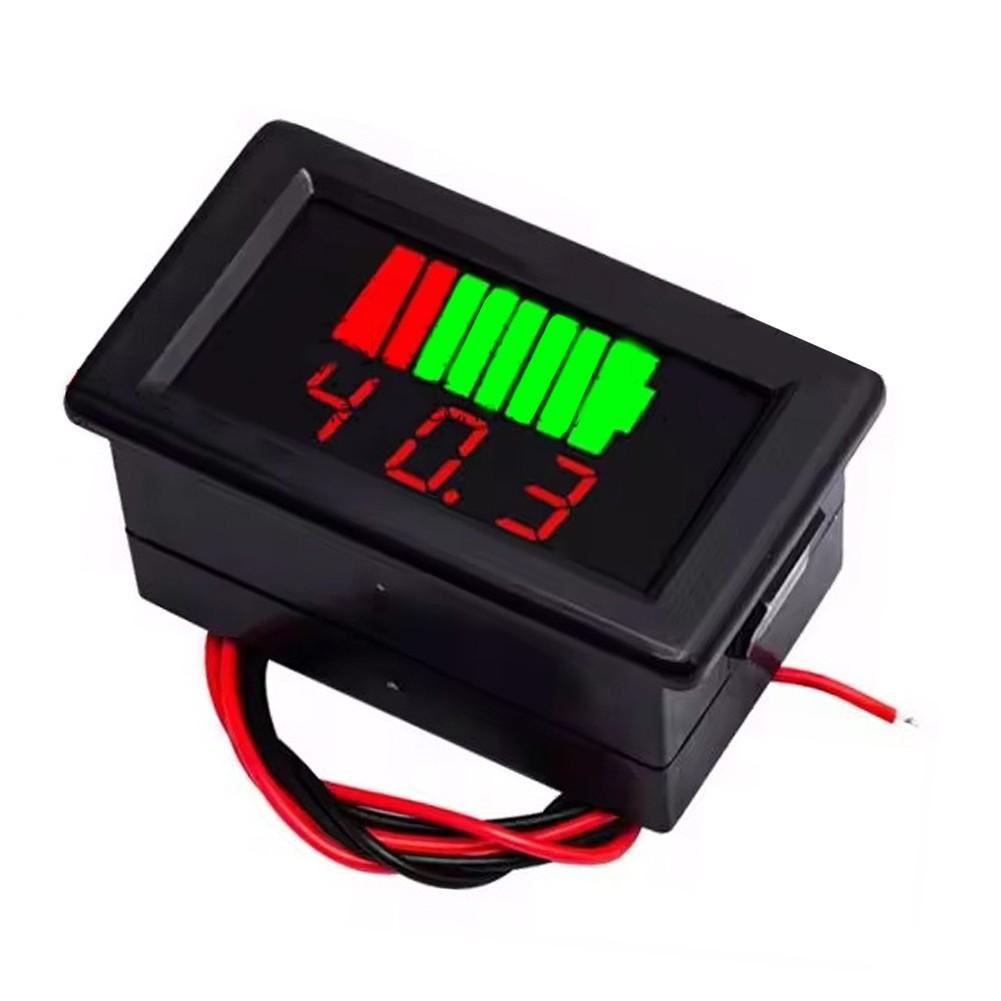 Мотоциклетный вольтметр Цифровой сборщик напряжения Электромобиль