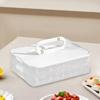 Dumpling Box Meat Fresh Sturdy Kitchen Organizer with Lid Stackable Multipurpose for Party Home