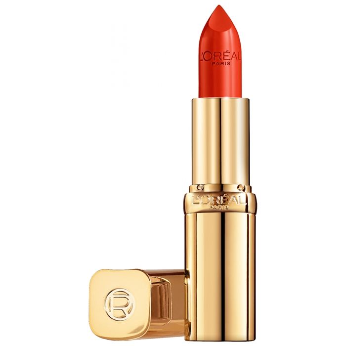Rouge à Lèvres L'Oréal Paris Color Riche N°377 Perfect Red - Fini Satiné - Soin Hydratant