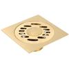 Household Brass Anti Odor Shower Floor Drain Bathroom Floor Drainer Hardware for Kitchen Toilet