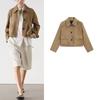 Spring New Women's Clothing Retro Fancy Casual Genuine Leather Suede Leather Suit Outwear 4716826