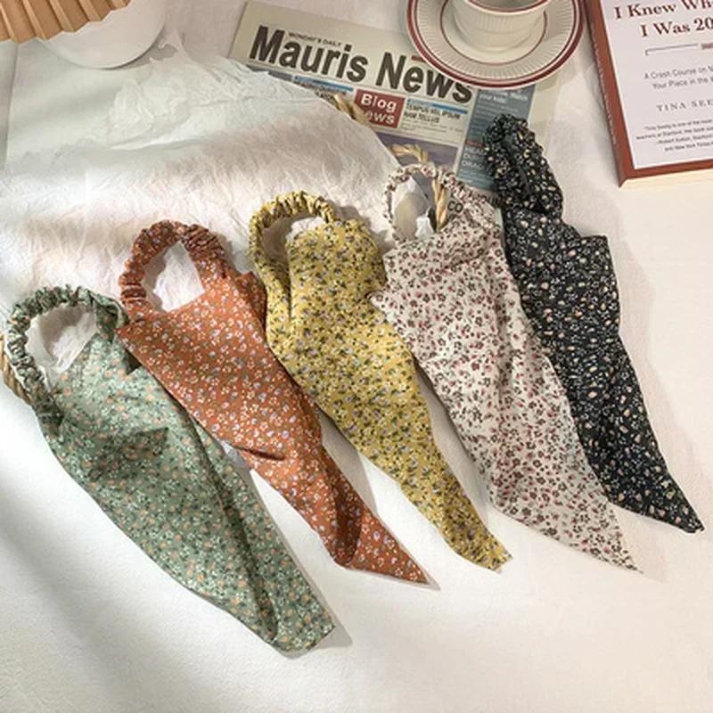 Printed Triangular Headband Bohemian Headband Elastic Headband Women's Dust-proof Headscarf Wholesale Creative Gifts