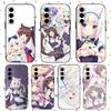 N-NEKOPARA Роскошный Черный Чехол Для Телефона Для Samsung Galaxy S23 S24 S25 Ultra S22 Plus S21