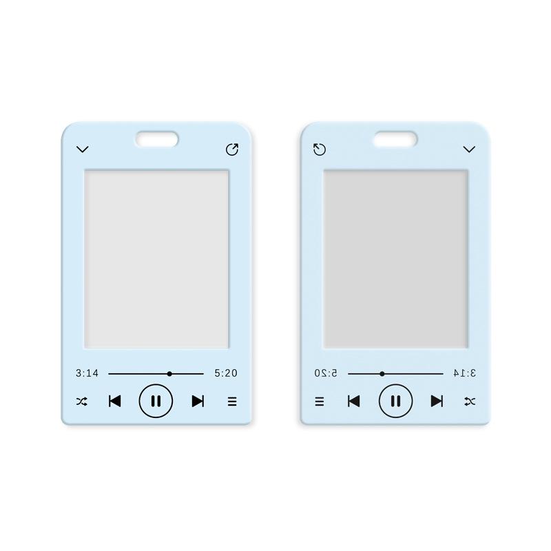 Ins Transparent Acrylic Photocard Holder Keychain Idol Photo Sleeve Credit ID Bank Card Holder Student Card Case Protective Case