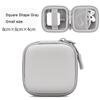 Boona Bluetooth Oortelefoon Case Headset Tas Pu Leer Eva Hard Shell Voor Ipod Shuffle Opladen Kabel Oortelefoon Geheugenkaarten