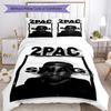2pac Duvet Cover Set Design for Living Room Machine Washable Christmas Gift