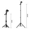 Photography Live Fill Light Tripod Bracket Photography Light Plant Growth Lamp Stand E27 Head