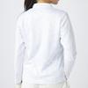 Marie Claire Women's Long Sleeve Half-Zip Shirt, 715572W, Moisture-Wicking, Quick-Drying, UV Protection, White