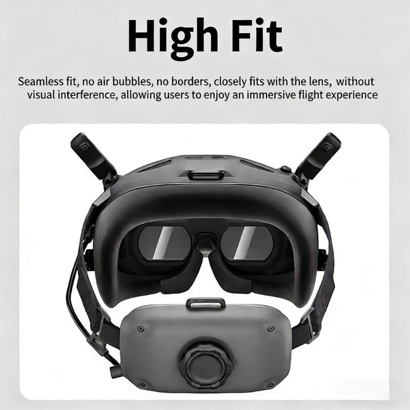 Clear Tempered Glass Film Lens Cover For N3 Goggles Waterproof And Fingerprints Resistant Goggles Lens Cover Protector