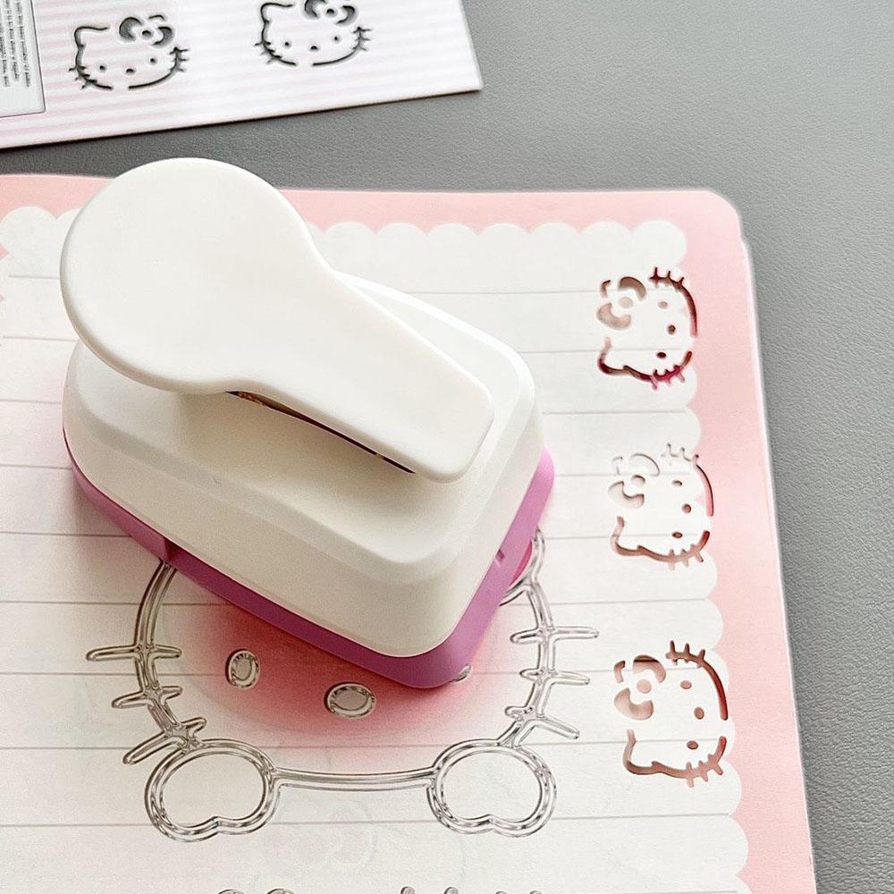 Kawaii Miffy New Style Cute Embossing Machine Cartoon Rabbit Ins Journal Handmade Diy Hollow Out Puncher Girl Gift