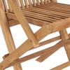 Garden Dining Set 7 pcs Brown Solid Wood Teak