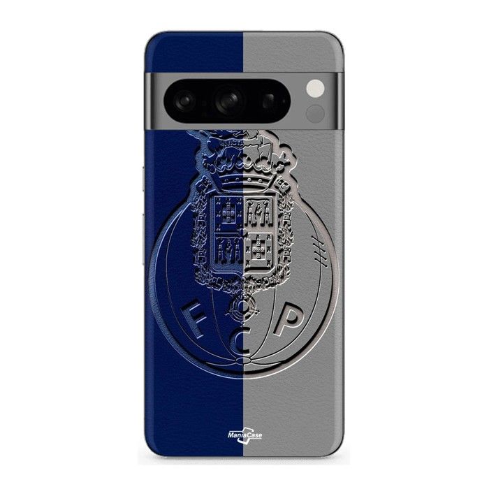 Coque pour Google Pixel 8 Pro FCP PORTO GOND BLEU ET GRIS