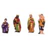 15 Pcs Nativity Set | Crib Set Perfect for Christmas Gifting|Decor ( Pack - Mary,Joseph,Baby Jesus, Angel, 3 Wise Men,Shepherd, 7 Animals
